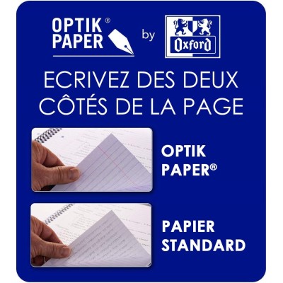 Cahier Oxford 24 x 32cm 96 Pages carte lot de 7