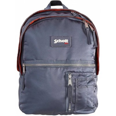 Sac à dos Schott 2 compartiments Bombers Gris L