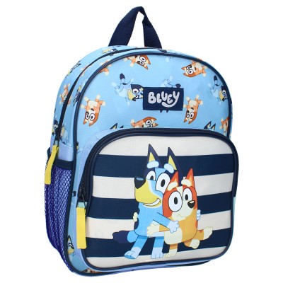 Sac à dos pour BLUEY et BINGO maternelle Bleu