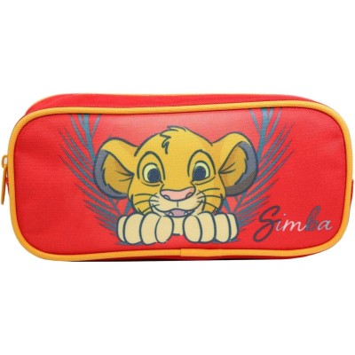 Trousse Scolaire rectangulaire Disney Le Roi Lion Simba