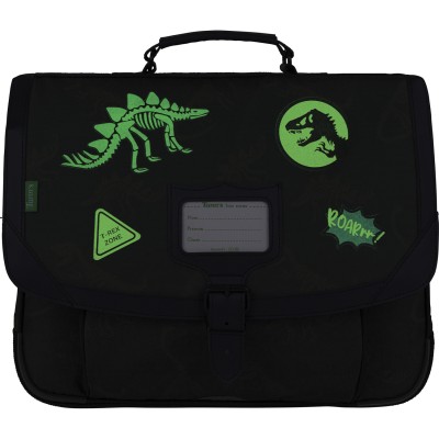 Cartable Tann's Dino Jurassic Timothée Kaki 38 cm