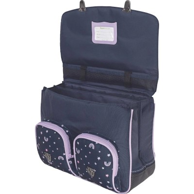 Cartable 38 cm - 2 boucles Tann's Giulia Multicolore