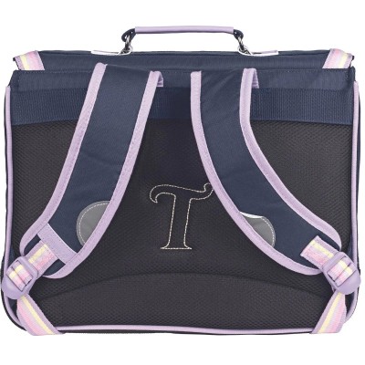 Cartable 38 cm - 2 boucles Tann's Giulia Multicolore