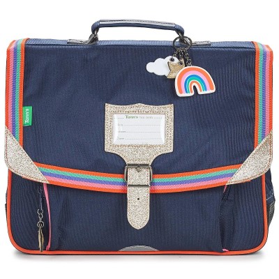 Cartable Tann's 38 cm Leïla Bleu marine Arc en ciel