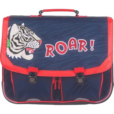 Cartable Tann's Aaron Tiger 2 boucles 38 cm