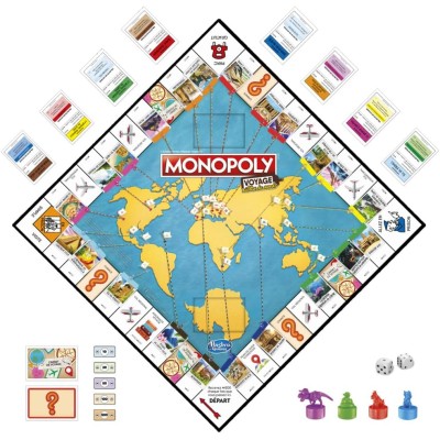 Monopoly Voyage Autour du Monde