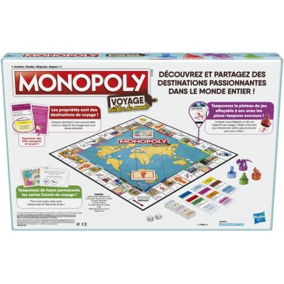 Monopoly Voyage Autour du Monde