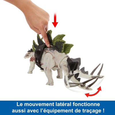 Mattel Jurassic World Figurine articulée Stégosaure