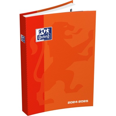 Agenda Scolaire 2024 - 2025 OXFORD School 15x21cm 1 jour par page 352 pages Orange