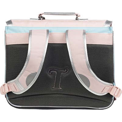 Cartable Tann's Fille 38 cm Mia Rose/Bleu ciel