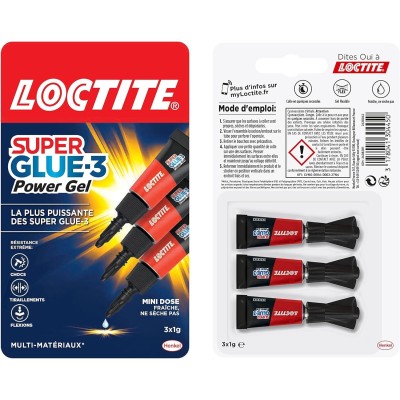 Loctite Super Glue-3 Power Gel Mini Dose